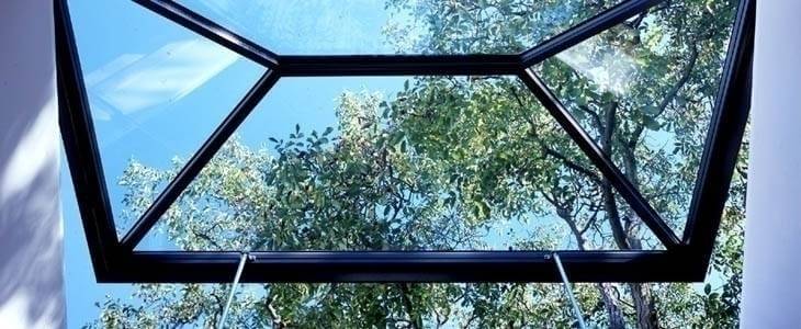 חלון פרמידה מרובע – מלבני